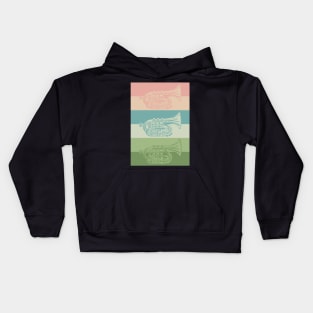 Pocket Trumpet Neapolitan Kids Hoodie